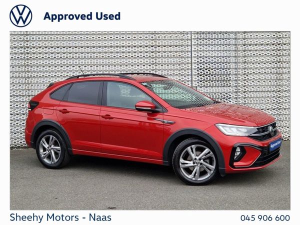Volkswagen Taigo Crossover, Petrol, 2022, Red