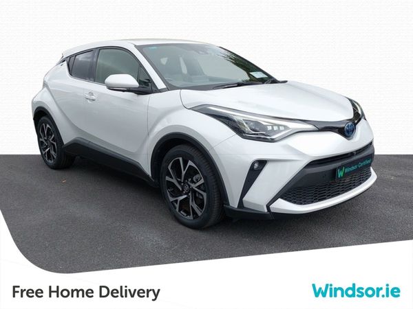 Toyota C-HR SUV, Petrol Hybrid, 2022, White