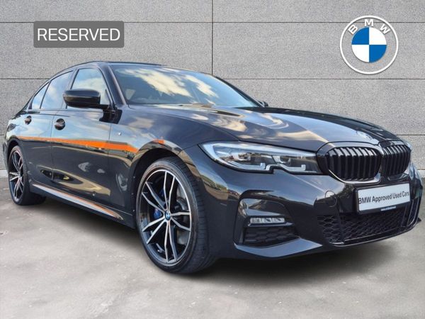 BMW 3-Series Saloon, Petrol Plug-in Hybrid, 2020, Black