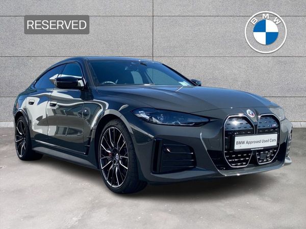BMW i4 Hatchback, Electric, 2022, Grey