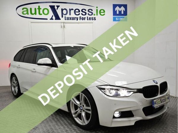 BMW 3-Series Estate, Petrol, 2018, White