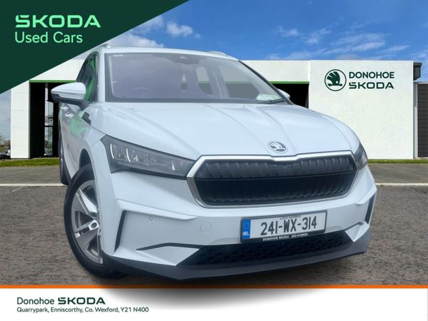 Skoda Enyaq Estate, Electric, 2024, White