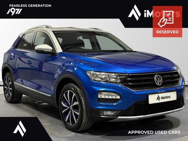 Volkswagen T-Roc SUV, Petrol, 2018, Blue