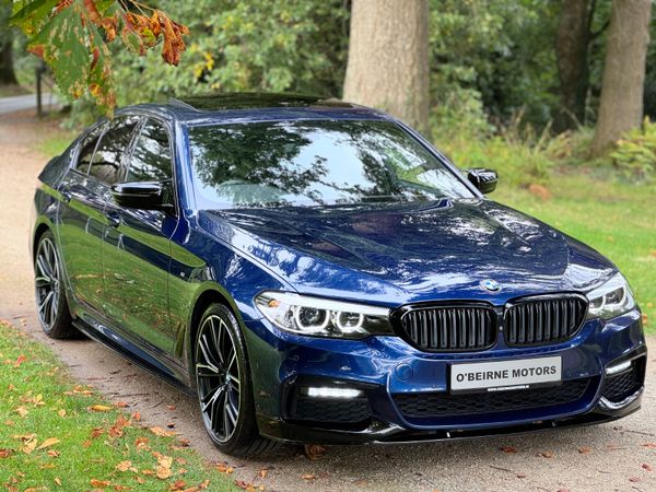 BMW 5-Series Saloon, Diesel, 2020, Blue