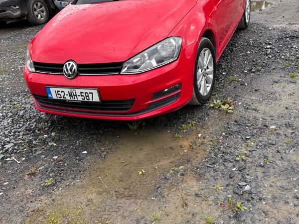 Volkswagen Golf Estate, Diesel, 2015, Red