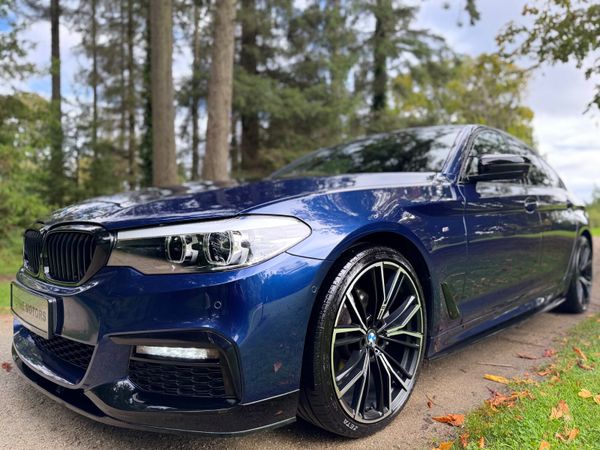 BMW 5-Series Saloon, Diesel, 2020, Blue