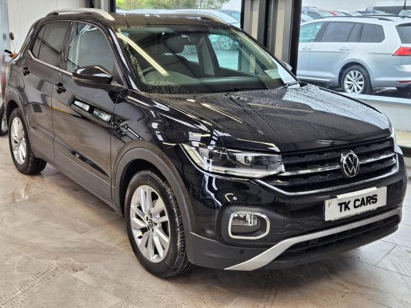 Volkswagen T-Cross Estate/Jeep, Petrol, 2023, Black