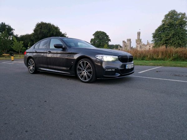BMW 5-Series Saloon, Petrol Plug-in Hybrid, 2018, Grey