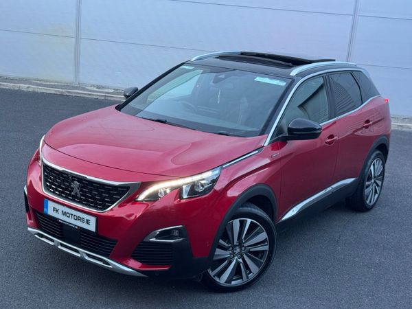Peugeot 3008 Hatchback, Petrol, 2019, Red