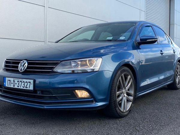 Volkswagen Jetta Saloon, Diesel, 2017, Blue