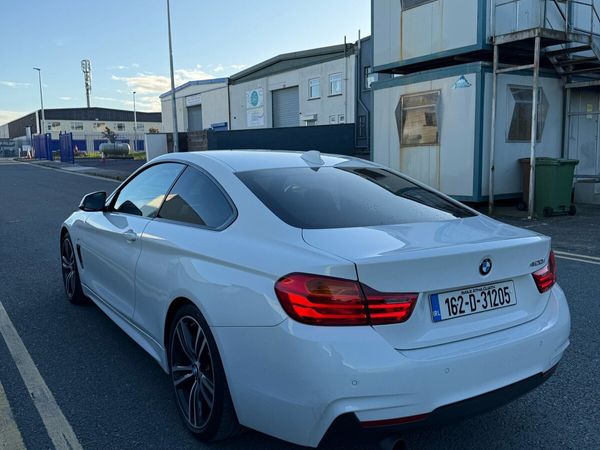BMW 4-Series Coupe, Petrol, 2016, White