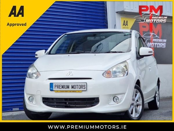 Mitsubishi Mirage Hatchback, Petrol, 2015, White