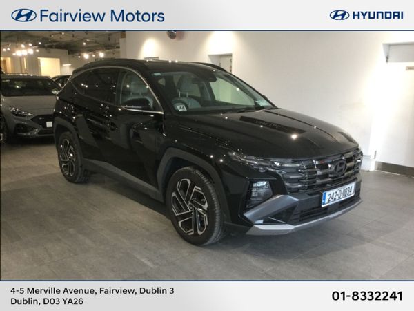Hyundai Tucson SUV, Petrol Hybrid, 2024, Black