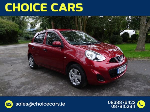 Nissan March Hatchback, Petrol, 2018, Red