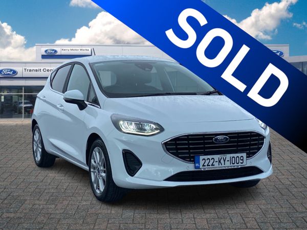 Ford Fiesta Hatchback, Petrol, 2022, White