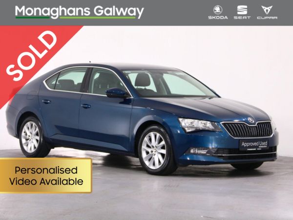 Skoda Superb Hatchback, Diesel, 2017, Blue