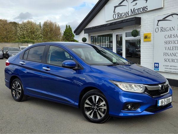 Honda Grace Saloon, Petrol Hybrid, 2018, Blue
