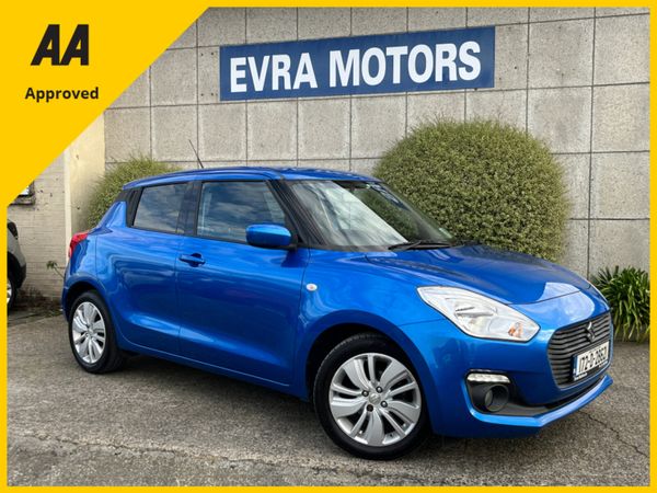 Suzuki Swift Hatchback, Petrol, 2017, Blue