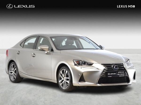 Lexus IS Saloon, Hybrid, 2019, Silver