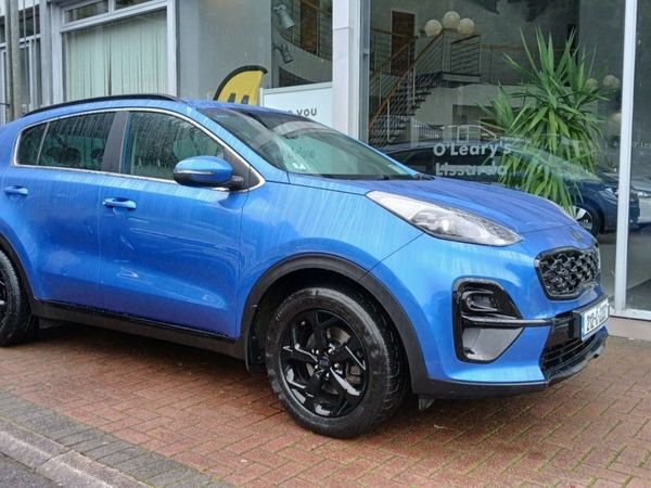 Kia Sportage SUV, Diesel Hybrid, 2021, Blue