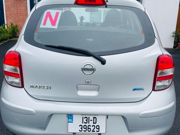 Nissan March Hatchback, Petrol, 2013, Silver