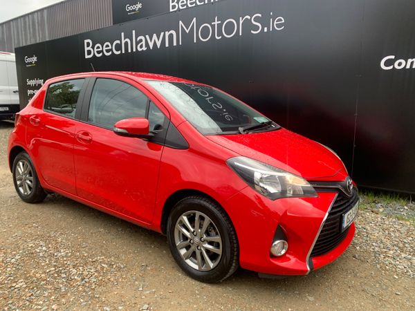 Toyota Yaris Hatchback, Petrol, 2016, Red