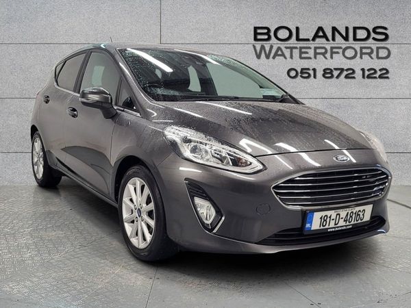 Ford Fiesta Hatchback, Petrol, 2018, Grey