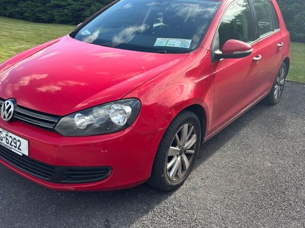 Volkswagen Golf Hatchback, Diesel, 2012, Red