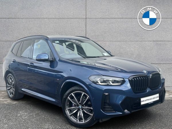 BMW X3 SUV, Diesel Hybrid, 2024, Blue