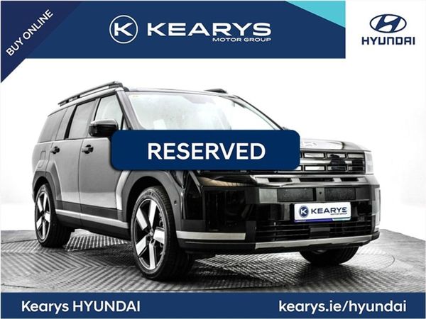 Hyundai Santa Fe SUV, Petrol Plug-in Hybrid, 2025, Black