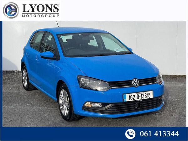Volkswagen Polo Hatchback, Petrol, 2016, Blue