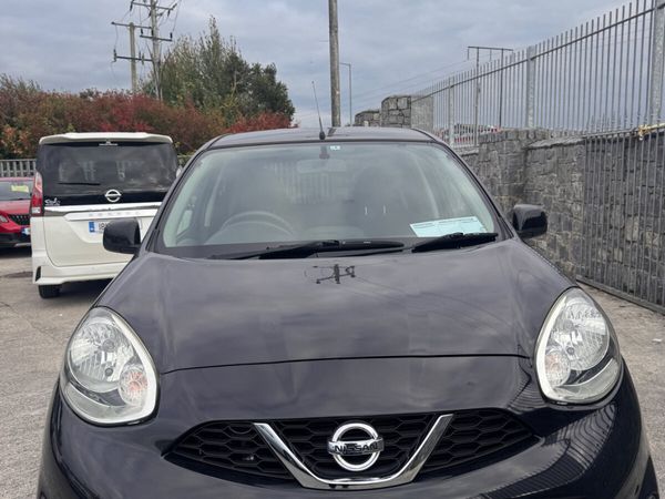 Nissan March Hatchback, Petrol, 2017, Black