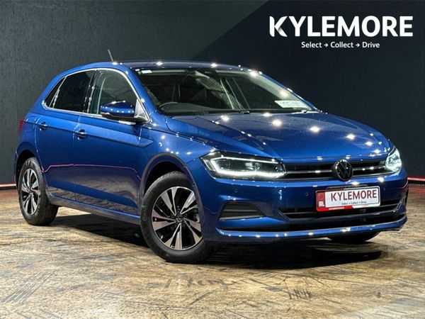 Volkswagen Polo Hatchback, Petrol, 2022, Blue