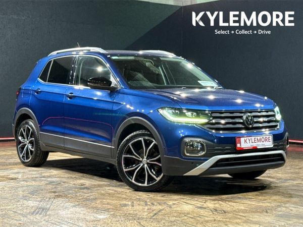 Volkswagen T-Cross SUV, Petrol, 2020, Blue
