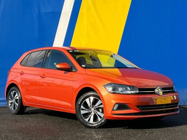 Volkswagen Polo Hatchback, Petrol, 2019, Orange