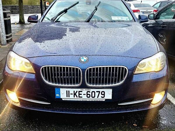 BMW 5-Series Saloon, Diesel, 2011, Blue