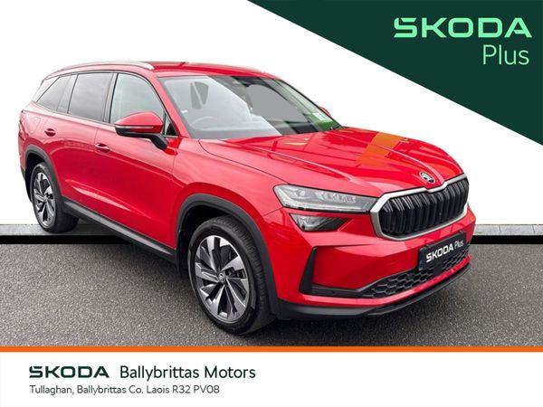 Skoda Kodiaq SUV, Diesel, 2024, Red