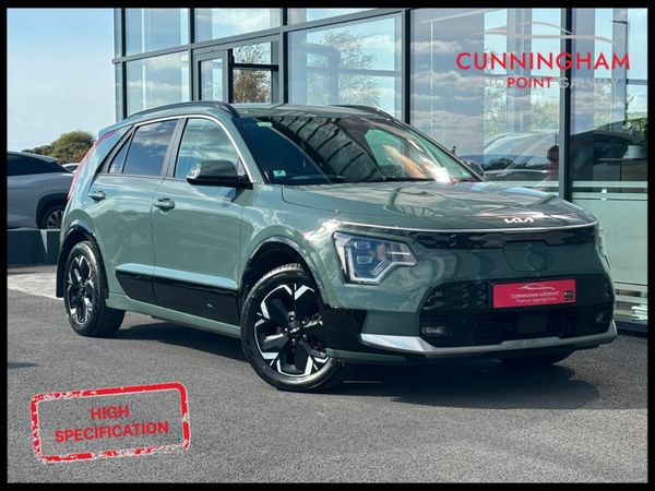 Kia Niro MPV, Electric, 2023, Green