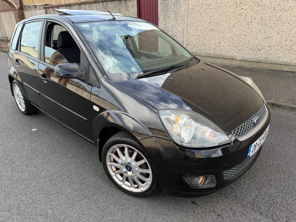 Ford Fiesta Hatchback, Petrol, 2008, Black