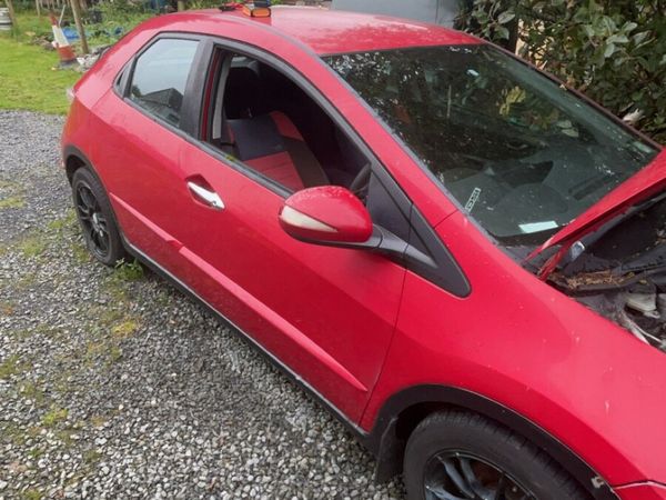 Honda Civic Hatchback, Petrol, 2006, Red