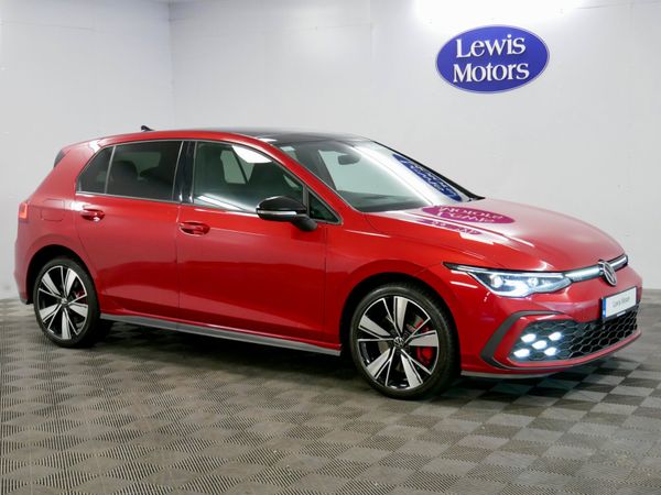 Volkswagen Golf Hatchback, Petrol Plug-in Hybrid, 2022, Red