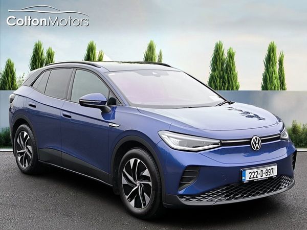 Volkswagen ID.4 SUV, Electric, 2022, Blue