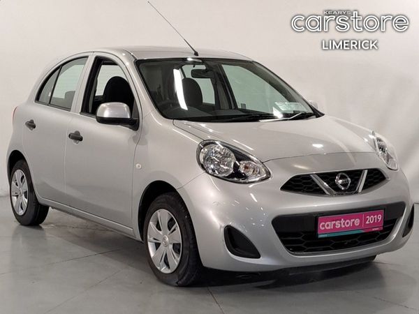 Nissan March Hatchback, Petrol, 2019, Silver