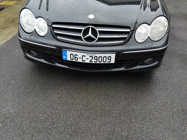 Mercedes-Benz CLK Coupe, Diesel, 2006, Black