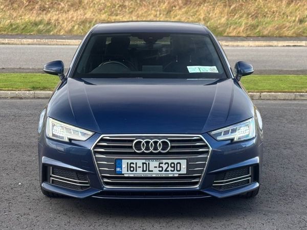 Audi A4 Saloon, Diesel, 2016, Blue
