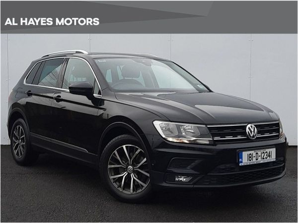 Volkswagen Tiguan SUV, Diesel, 2018, Black