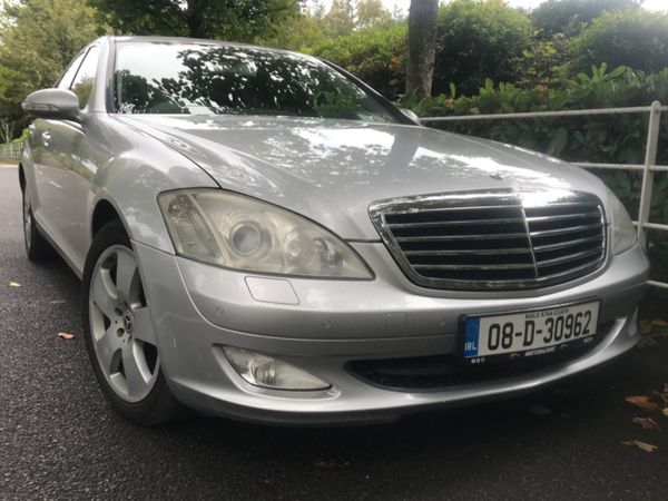 Mercedes-Benz S-Class Saloon, Petrol, 2008, Silver