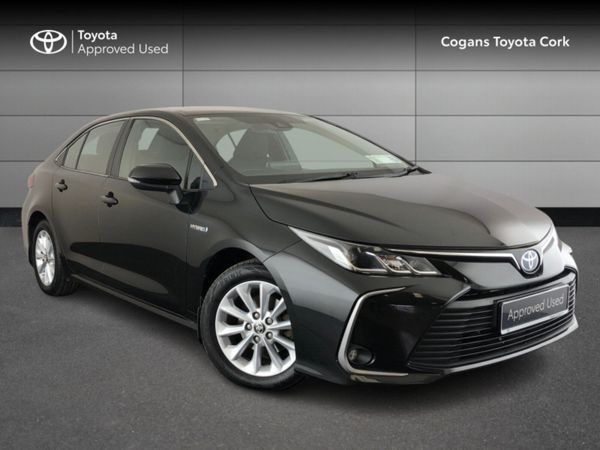 Toyota Corolla Saloon, Petrol Hybrid, 2019, Black