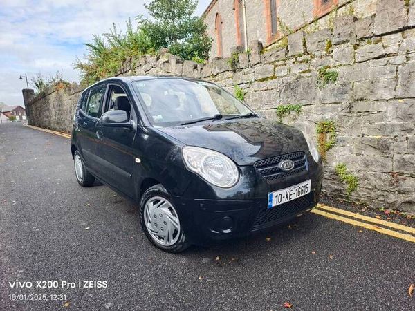 Kia Picanto Hatchback, Petrol, 2010, Black