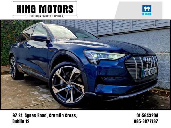 Audi e-tron SUV, Electric, 2021, Blue